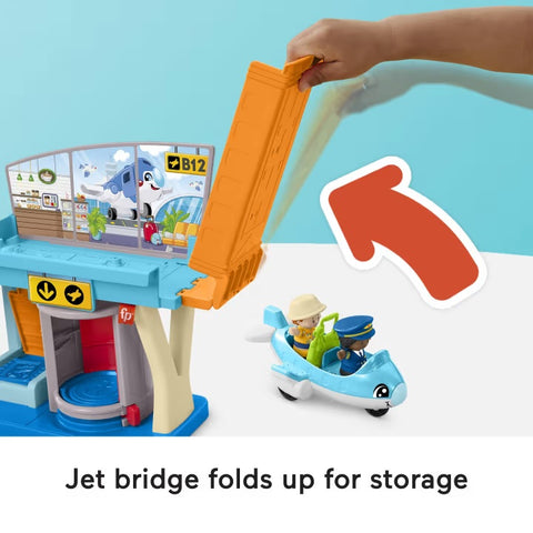 Little People Everyday Adventures Airport Toddler Playset HTJ26