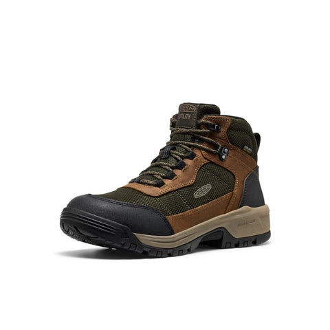 Keen men's Skokie soft toe hiker boot profile view