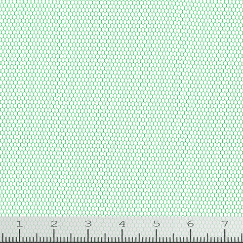 Kelly green netting fabric