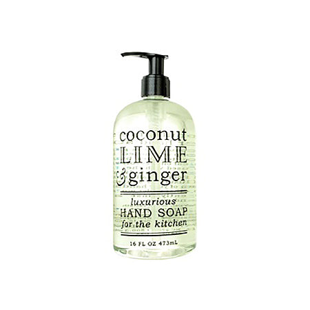 Coconut Lime & Ginger Kitchen Hand Soap