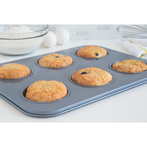 6 Cup Shallow Muffin Tin 4474