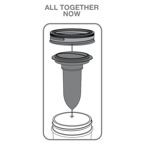 Salt & Pepper Shaker Mason Jar Lid 82627