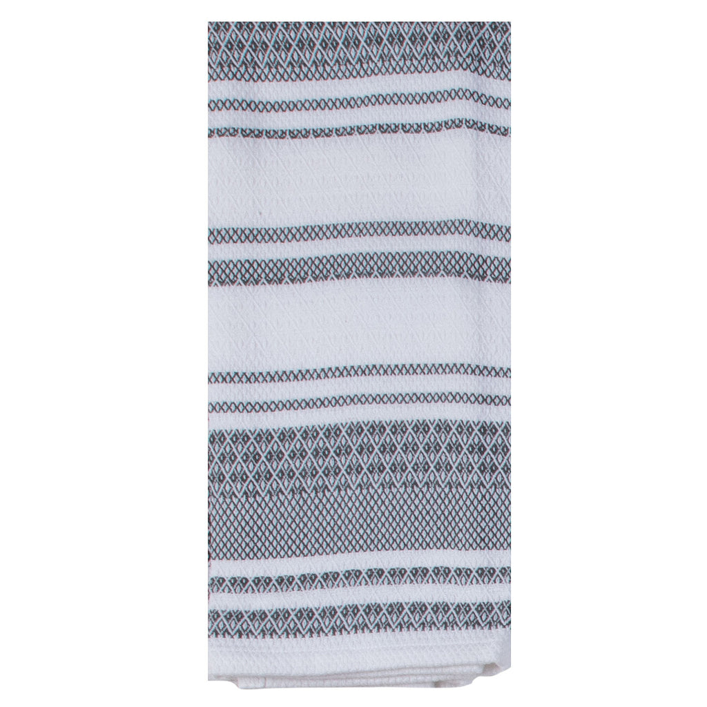 3piece High Quality Blue White Striped Tea Towel Kitchen Towel Napkin Table  Cloth 100% Cotton Woven