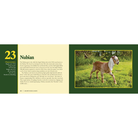 Know Your Goats Book