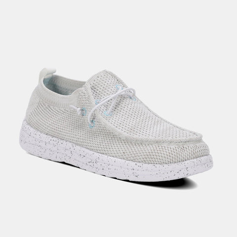Light Gray Women's Michelle Canvas Slip on Shoes