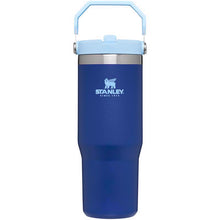 Stanley The IceFlow 30 oz Vacuum Insulated Straw Tumbler in Lapis blue