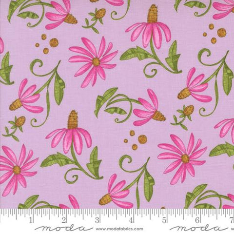 lavender, Superbloom Collection Daisy Cotton Fabric 48783