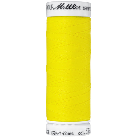 Lemon Mettler Stretch Thread on spool
