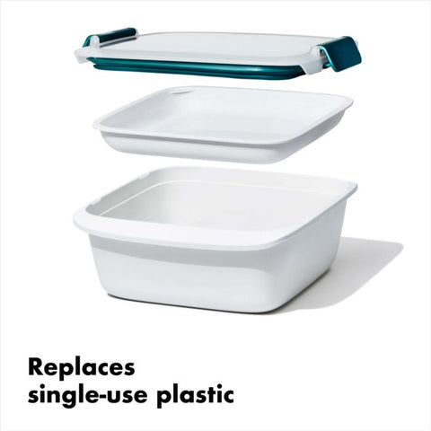 Container with lid