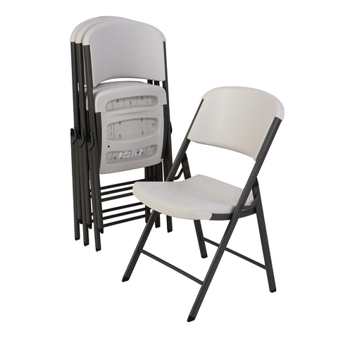 Folded folding chair