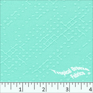 Miranda Knit Solid Color Embossed Polyester Fabric 32336 light aqua