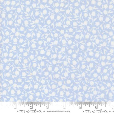 light blue, Sun Drenched Collection Foraged Berries Cotton Fabric 43203