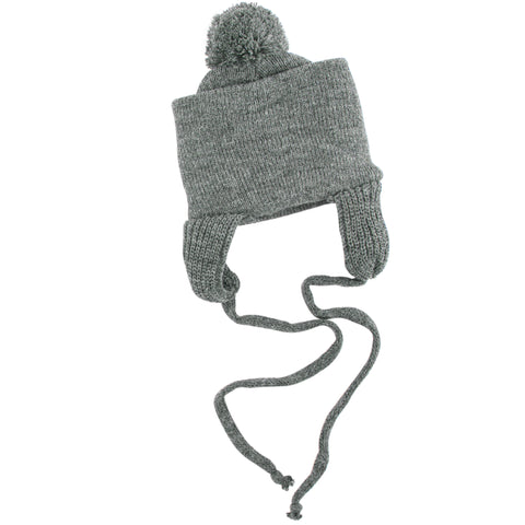 Gray baby cap