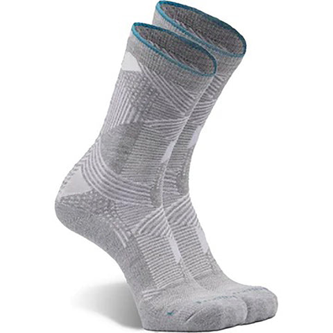Light Grey Women's Hike Talus Lightweight Crew Socks 2553-07270