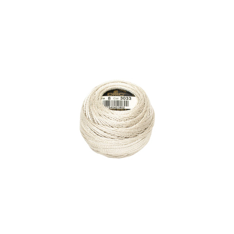 Light mocha Pearl perle cotton thread