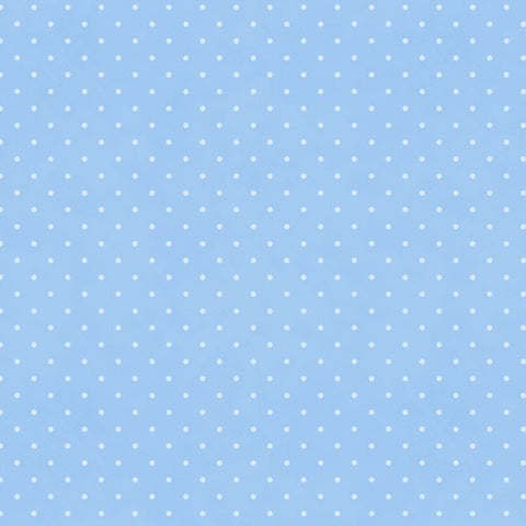 light blue, Sweet Cherry Collection Dot Cotton Fabric 68575