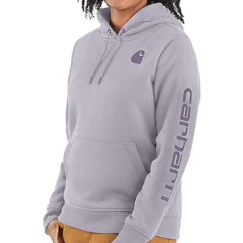 Women's Clarksburg Graphic Logo Hoodie 102791 Lilac Haze