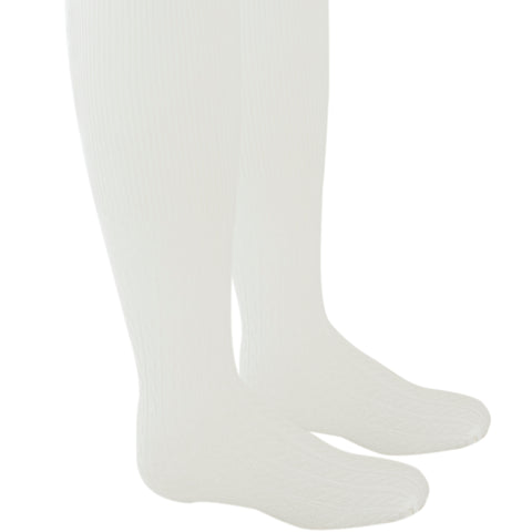 White baby tights
