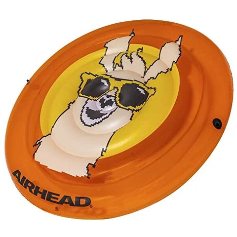 Airhead Orange Llama Pool Float