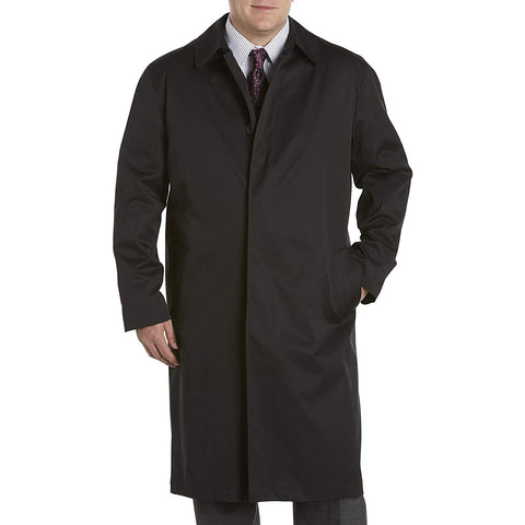 Men's long raincoat
