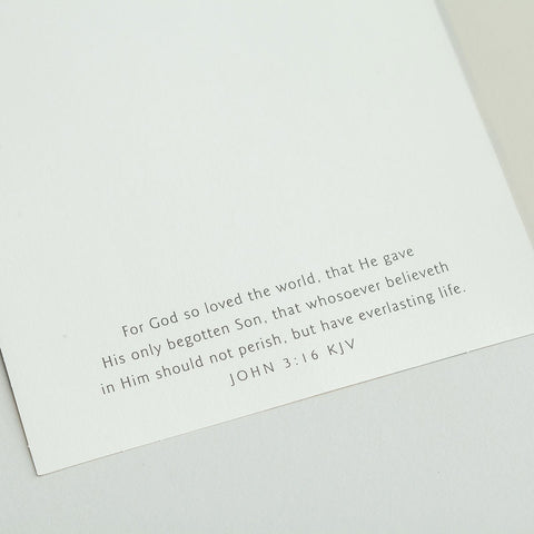 Inside of Christmas card