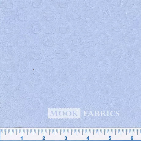 light blue, Softee Dot Plush Polar Fabric