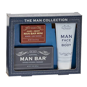 The Man Collection: Peppered Patchouli, Redwood & Clove, Vetiver Citrus MC01106