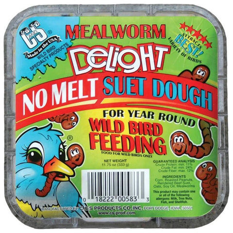 Mealworm suet cake