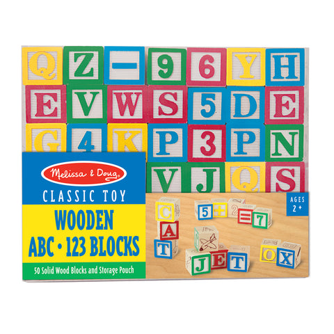 Wooden ABC blockss