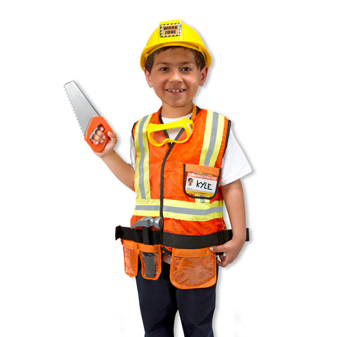 Child wearing costme