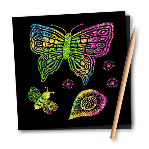 Scratch art paper