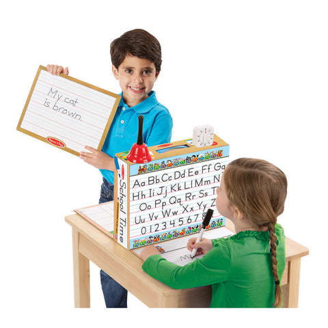 Children playing with set.