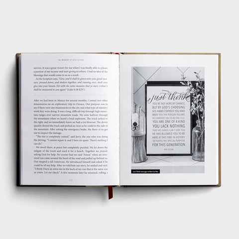 Inside of Roy Lessin book