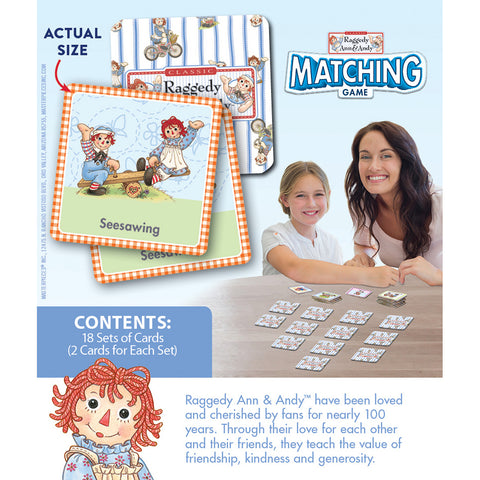 Raggedy Ann & Andy Matching Game