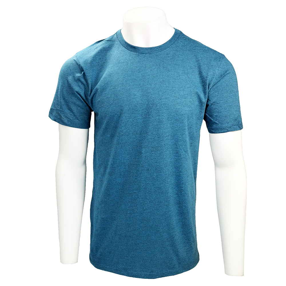Men's Golf Short Sleeved Polo Shirt - MW 500 Navy - Asphalt blue