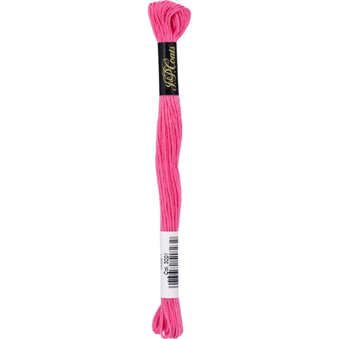 Mild rose embroidery floss