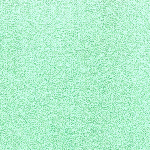 Mint terry cloth