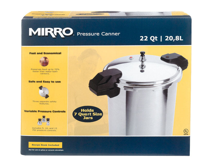 Mirro 4-Quart Aluminum Stove-Top Pressure Cooker at