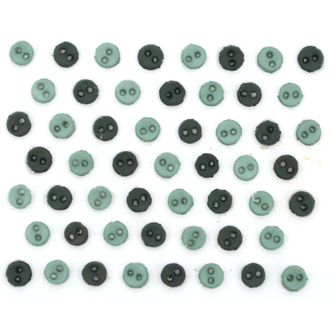 Round ivy buttons.