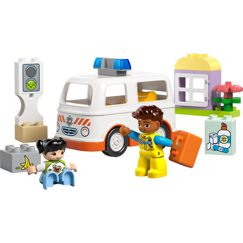 LEGO Duplo Ambulance & Driver Building Toy 10447