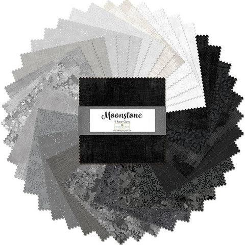 moonstone, Wilmington 5 Karat Gems Precut Fabric