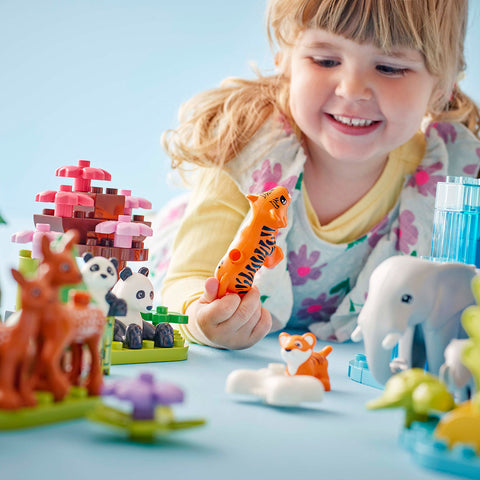 LEGO Duplo Town 3 in 1 Wild Animal Families Building Toy 10446
