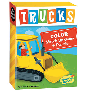 Trucks Color Match Up Game MU13
