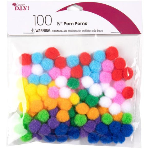 Multi Color Pom Poms