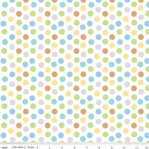 Special Delivery Collection Dots Cotton Fabric C15284 multicolor