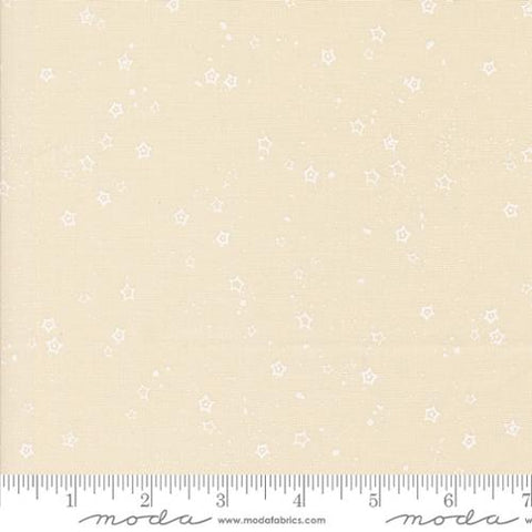 natural, Forged Found and Hand Me Down Collection Stardust Cotton Fabric 45637