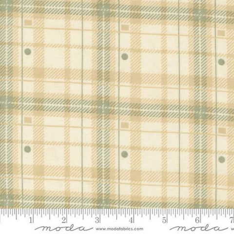 natural-Acorn Hollow Collection Hayride Checks Cotton Fabric 30764