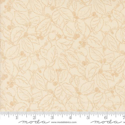 natural, Rainier Collection Blackberry Bramble Cotton Fabric 38145