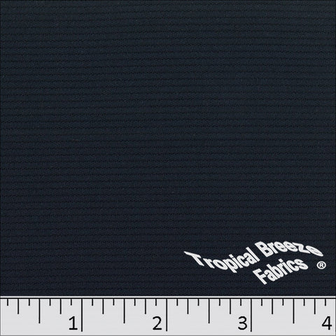 navy, Horizontal Rib Knit Dress Fabric 32250