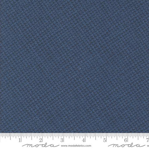 navy-Larking Collection Check Texture Cotton Fabric 24635